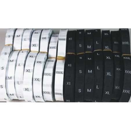 Geweven Formaat etiketten