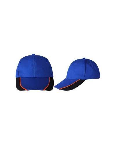 Baseball caps, 6 panels, drie kleuren combinatie