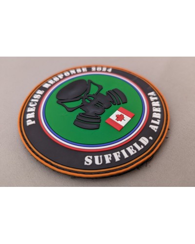 Rubber/PVC badges, custom made
