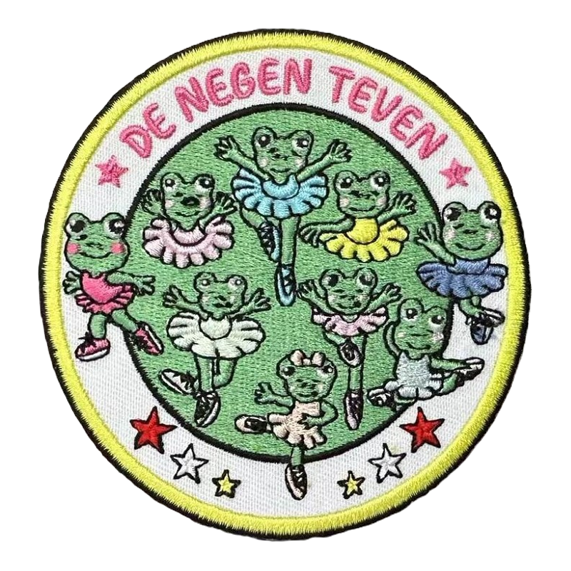 Oeteldonk Carnival Embroidered Badge – Custom Design Oeteldonk Carnival Embroidered Badge – Custom Design