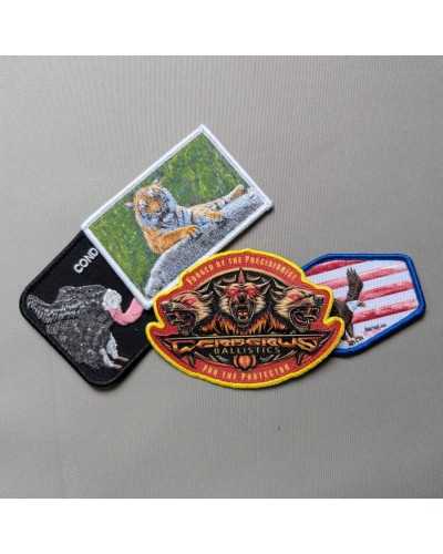 HD UV Geprinte Geborduurde Badges