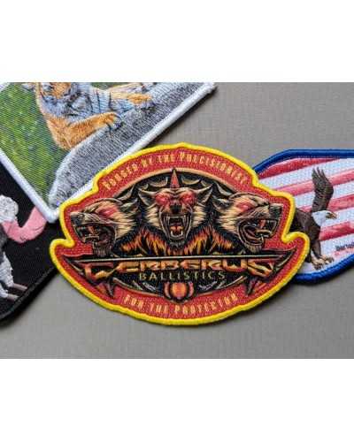 HD UV Geprinte Geborduurde Badges